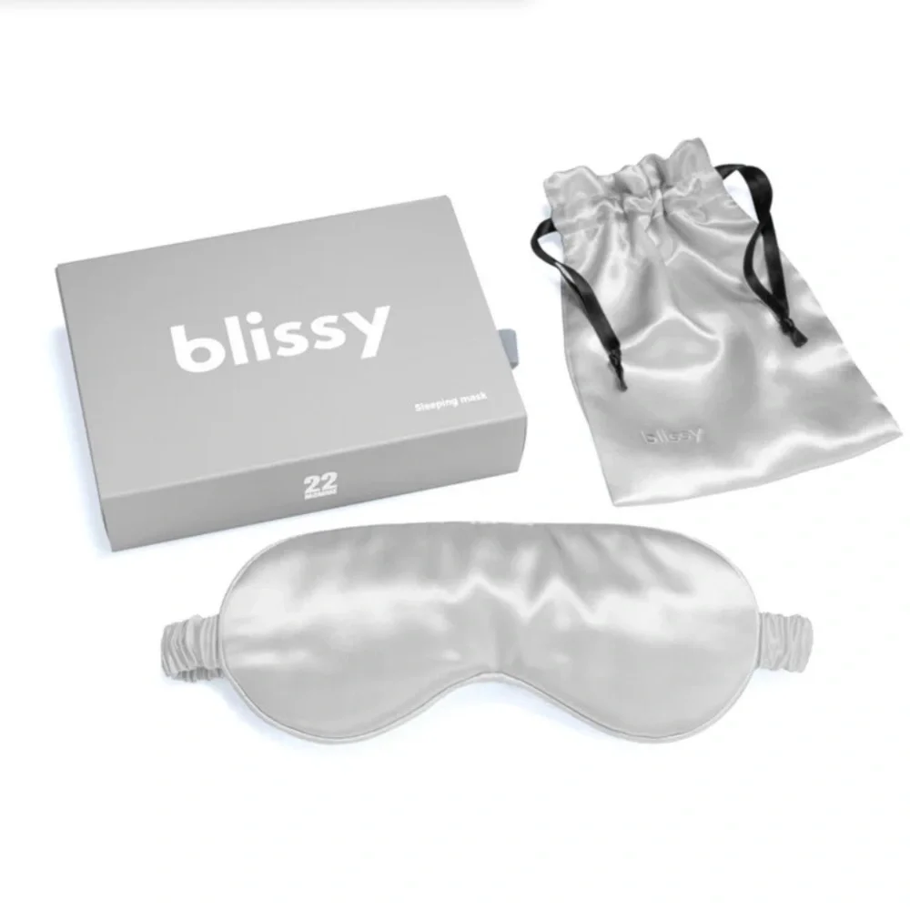 Blissy Silver Sleep Mask